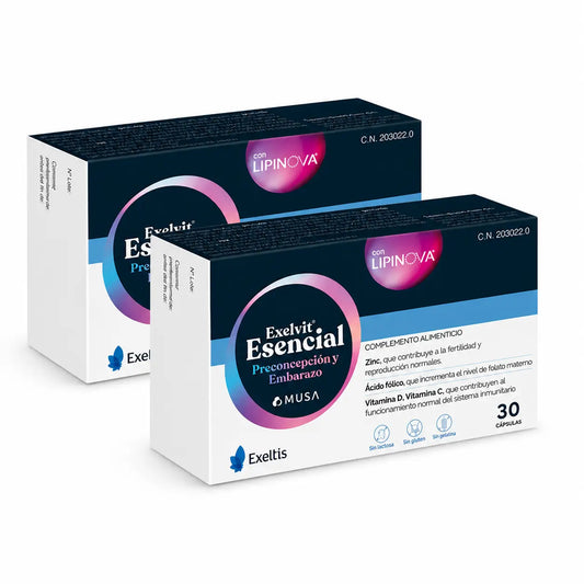 Exelvit Essential Preconception and Pregnancy , Duplo 2x30 Capsule