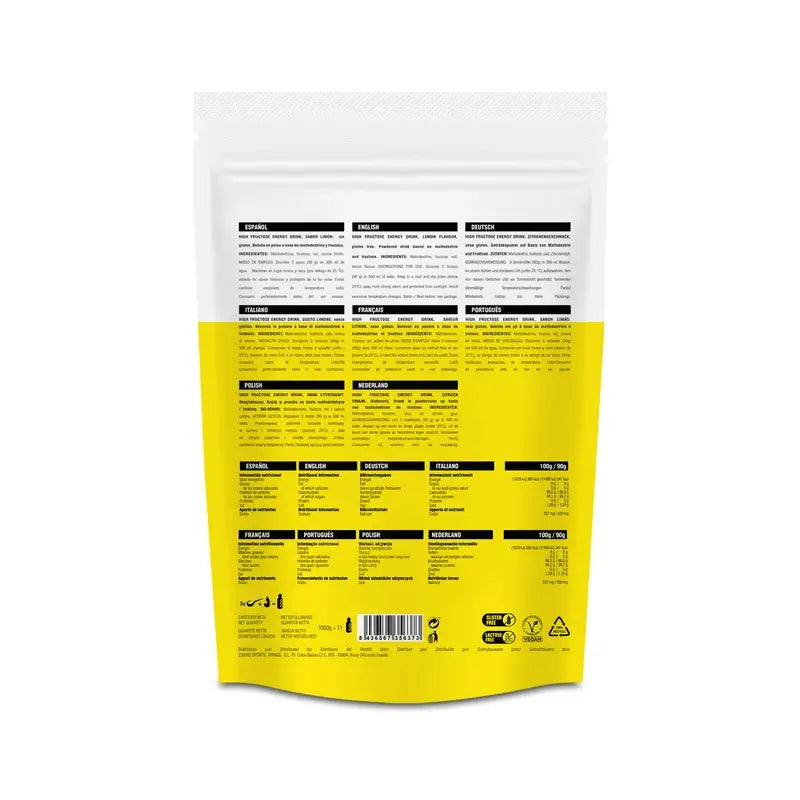 226Ers Bevanda energetica ad alto contenuto di fruttosio 1Kg Limone , 1000 grammi