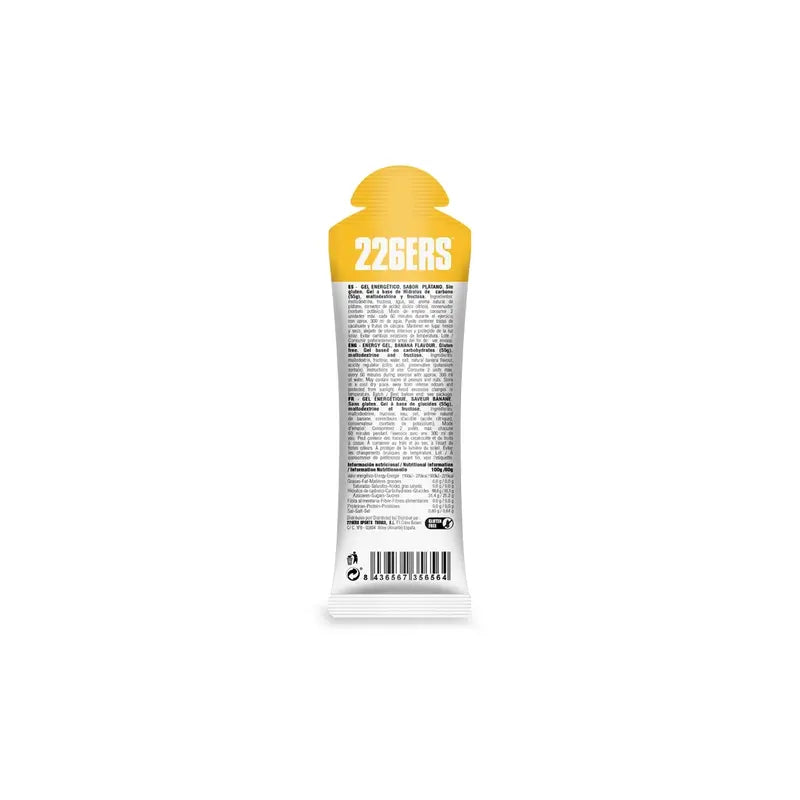 226Ers Gel di banana ad alto contenuto di fruttosio, 80 grammi