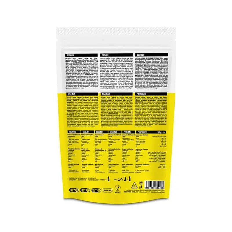 226Ers Bevanda isotonica Bevanda isotonica al limone, 500 g