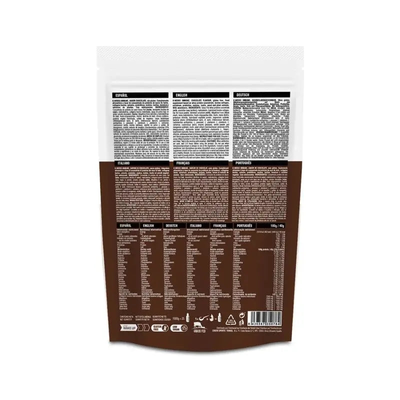 226Ers K-Weeks Immune, frullato di proteine al cioccolato nutrito con erba, 1000 g