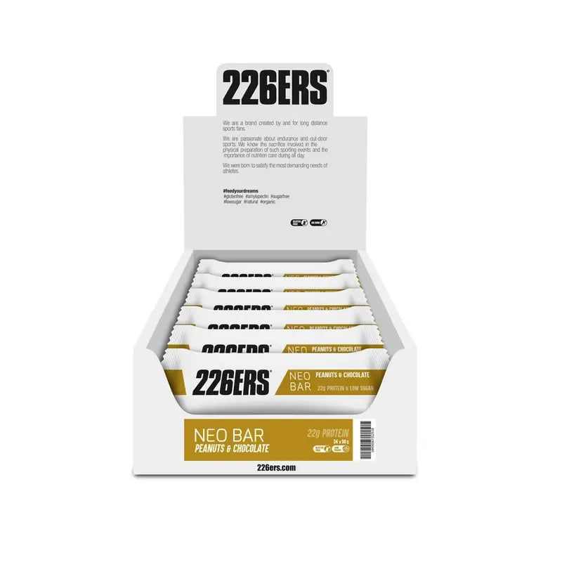 226Ers Neo Bar Protein - Barretta proteica Neo Bar Protein - Barretta proteica alle arachidi e cioccolato, 24x50 g