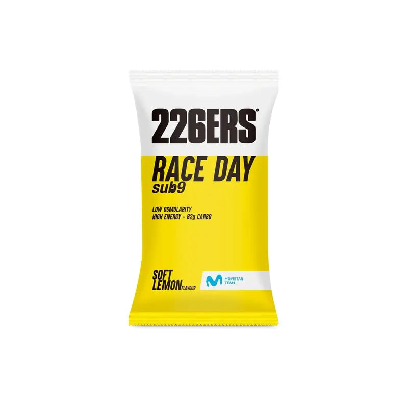 226Ers Sub9 Race Day - Bevanda energetica al limone monodose, 87,5 g