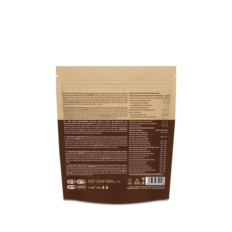226Ers Vegan Protein 700 Frullato di proteine vegane in polvere al cioccolato, 700g