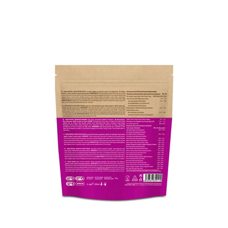 226Ers Vegan Protein 700 Frullato di proteine vegane in polvere ai frutti rossi, 700g