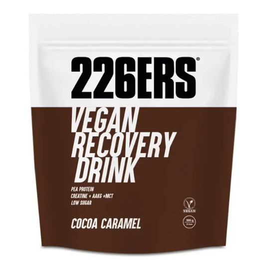 226Ers Bevanda di recupero vegana Bevanda di recupero vegana al cioccolato e caramello, 500 grammi