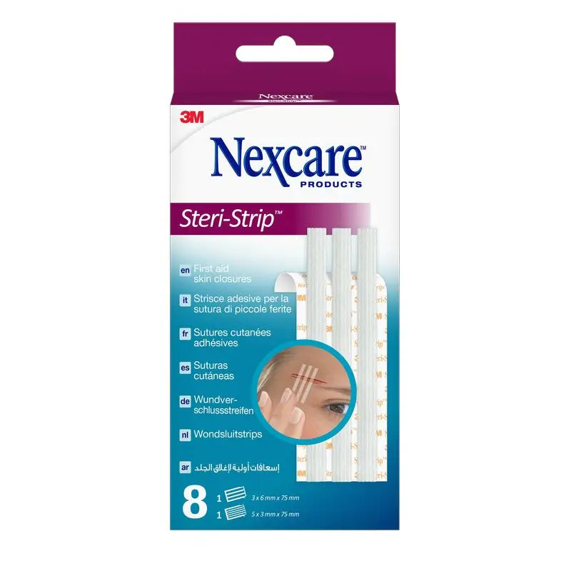 3M Nexcare Steri-Strip Adhesive Skin Sutures, 8 pcs.