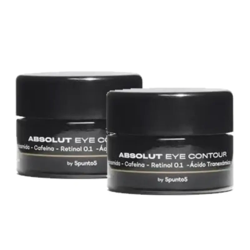 5Punto5 Absolut Eye Contour Contorno occhi 15 ml, confezione da 2
