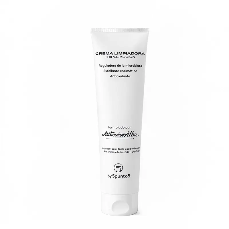 5Punto5 Crema detergente a tripla azione , 125 ml