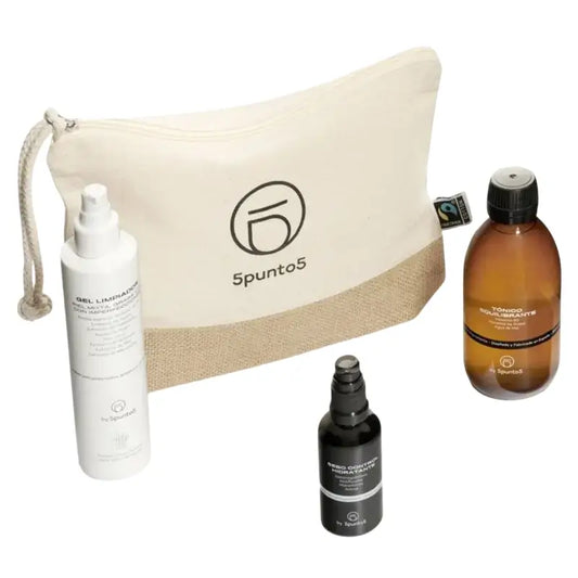 5Punto5 Set Sebocontrol (Gel detergente + Tonico equilibrante + Crema leggera Sebo Control)