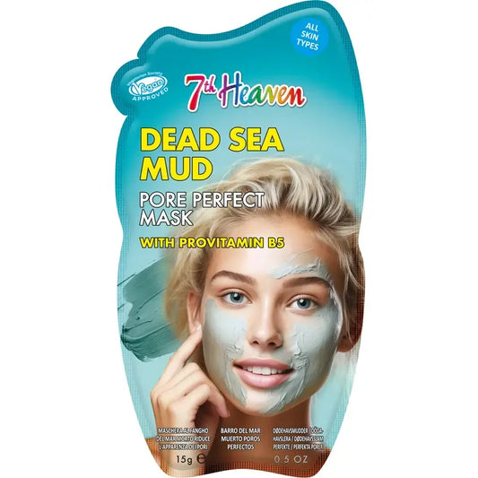 7 Heaven Maschera di fango del Mar Morto con Provitamina B5 Pori Perfetti , 15 ml