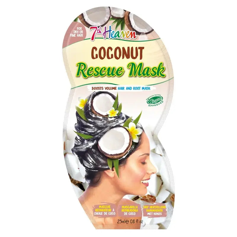 7 Heaven Maschera per capelli al cocco, 25 ml