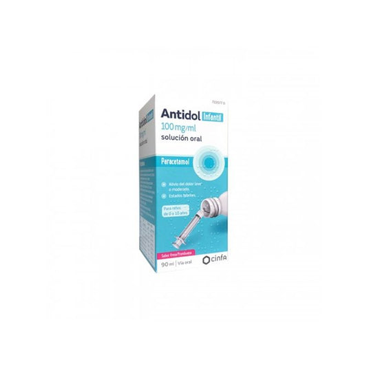 Antidol Infantil 100 Mg/Ml Soluzione orale, 1 flacone da 90 ml