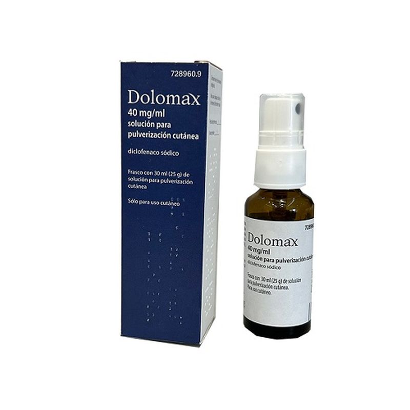 Dolomax 40 Mg/Ml Soluzione cutanea spray, 1 flacone da 30 ml