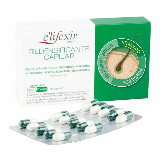 Elifexir Essential Ridensificante e Fortificante per Capelli 60 Capsule
