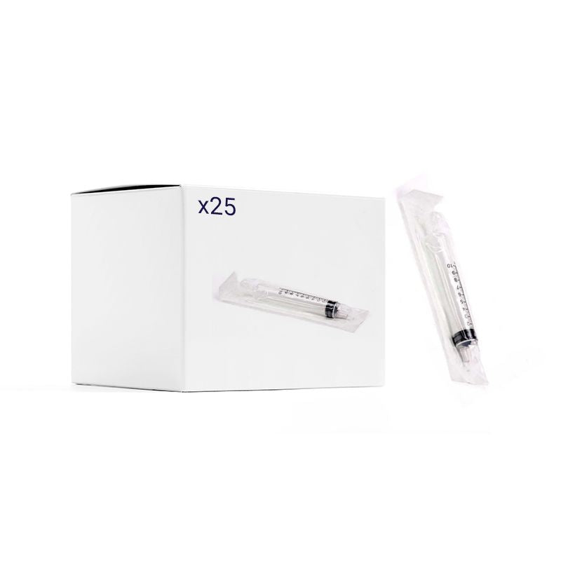 FD Pack Siringa a tre corpi S/A Ico (Plus3), 25 pz.