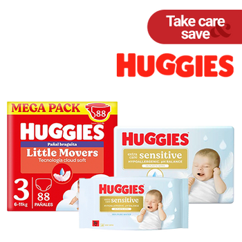 REBAJAS - VERANO - KIMBERLY - HUGGIES 20% (31 AGOSTO 2026)