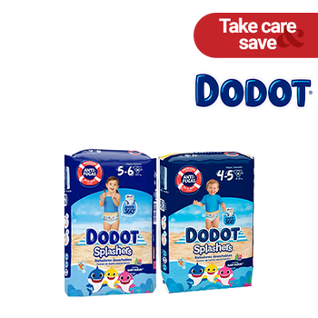 REBAJAS - DODOT SPLASHERS 50% DTO (9 AGOSTO 2026)