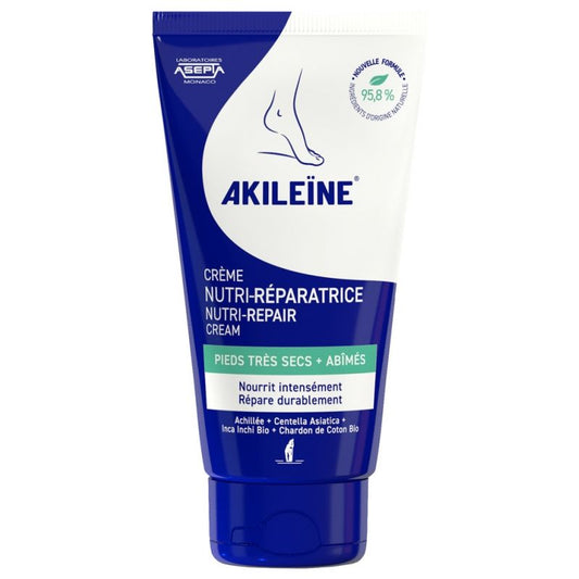 Akileine Crema rigenerante per piedi secchi 75ml.