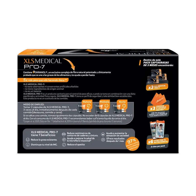 Xls Medical Pro7 Confezione 3x180 Capsule