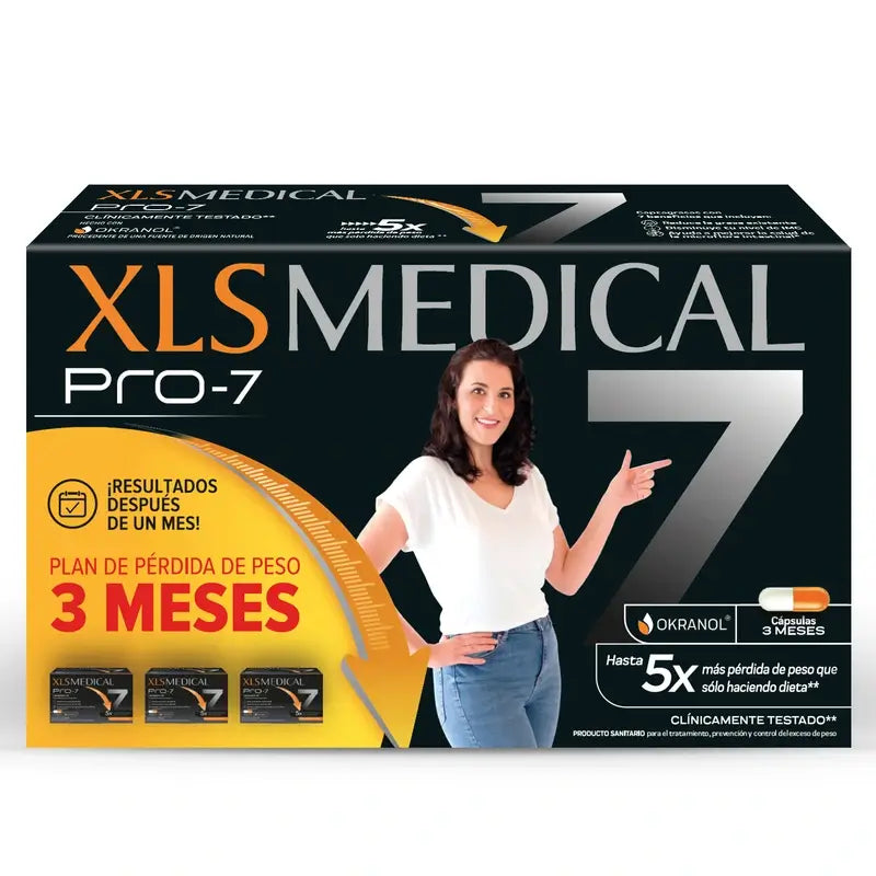 Xls Medical Pro7 Confezione 3x180 Capsule