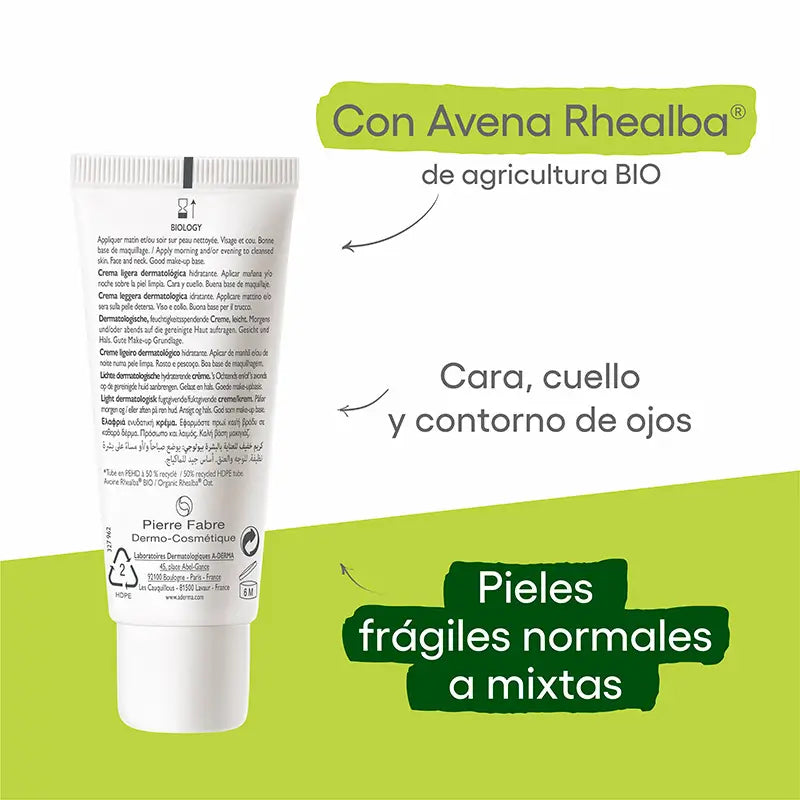 A-Derma Biology Idratante dermatologico leggero 40 ml
