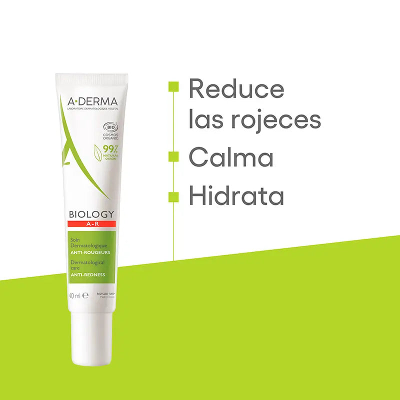 A-Derma Biology Trattamento dermatologico anti-rossore 40 ml