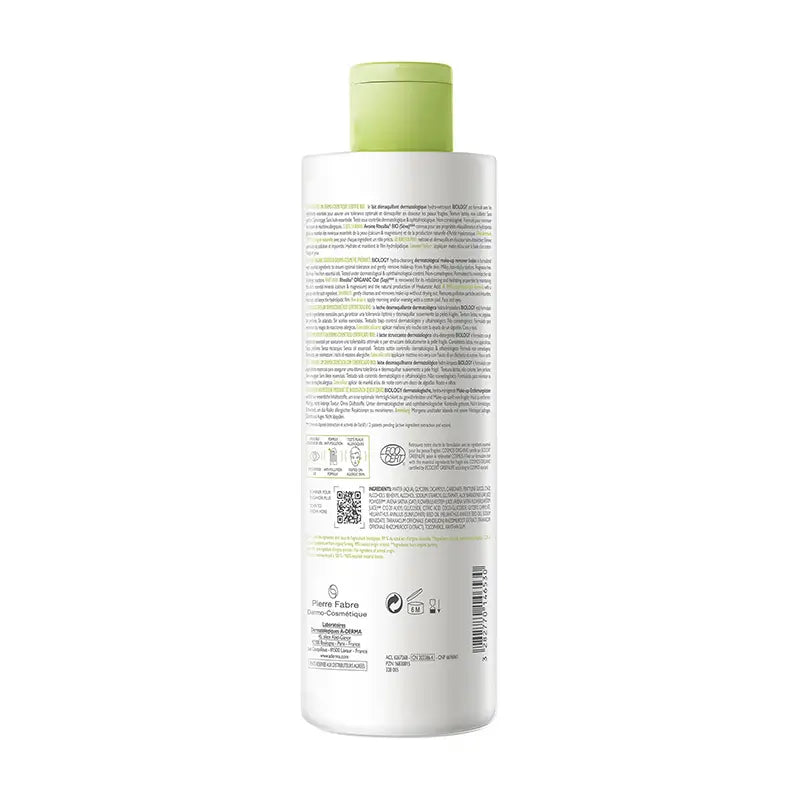 A-Derma Biology Latte struccante dermatologico 400 ml