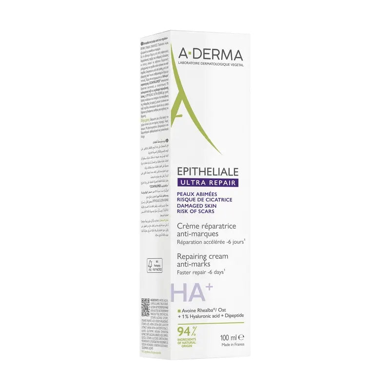 A-Derma Exomega Epiteliale A.H Ultra Crema anti-cicatrici ultra-riparatrice 100 ml