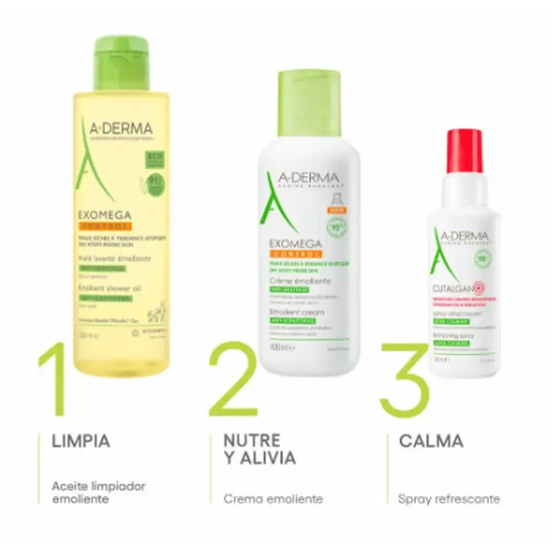 A-Derma Exomega Control Olio Eco-Ricostituente, 500 ml