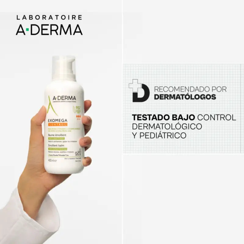 A-Derma Exomega Control Balsamo emolliente 400 ml