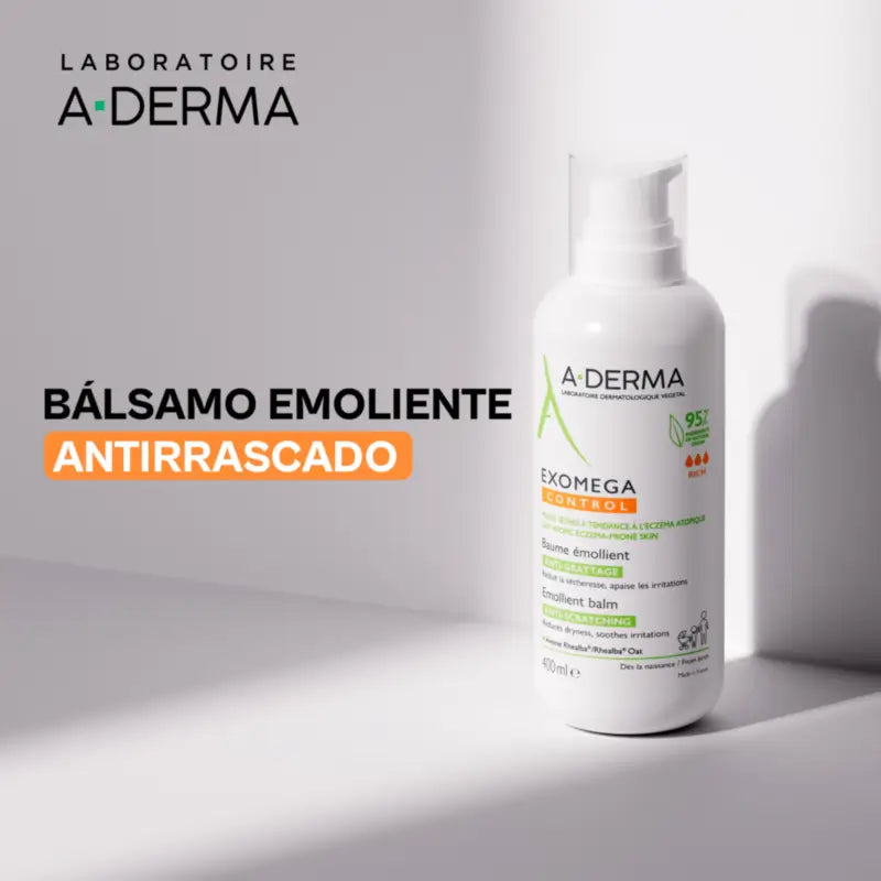 A-Derma Exomega Control Balsamo emolliente 400 ml