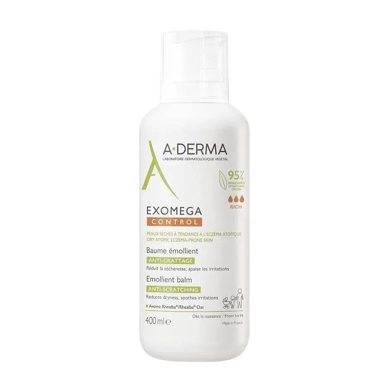 A-Derma Exomega Control Emollient Balm 400ml