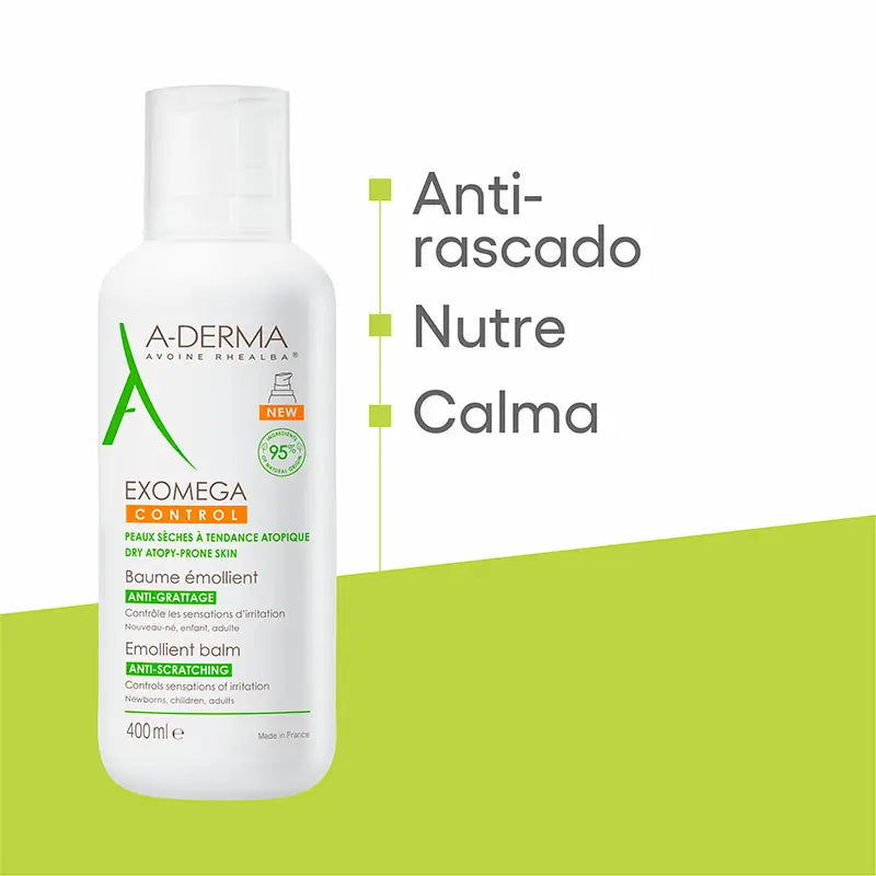 A-Derma Exomega Control Balsamo emolliente 400 ml
