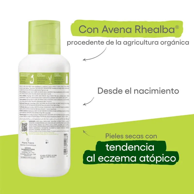A-Derma Exomega Control Crema Emolliente, 400 ml
