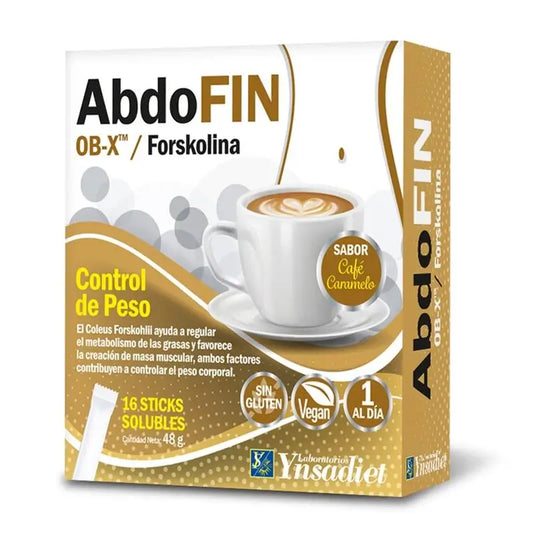 Ynsadiet Abdofin Cafe Caramelo, 16 bastoncini