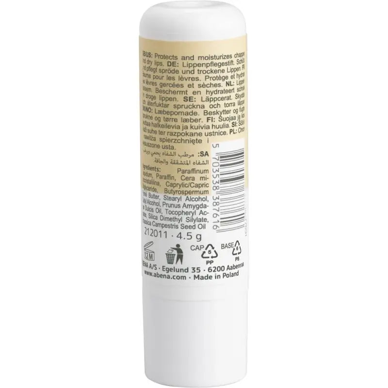 Abena Balsamo per le labbra, 4,5 ml