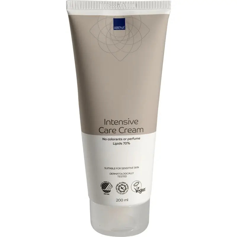 Abena Crema per la cura intensiva al 70% di lipidi, 200 ml