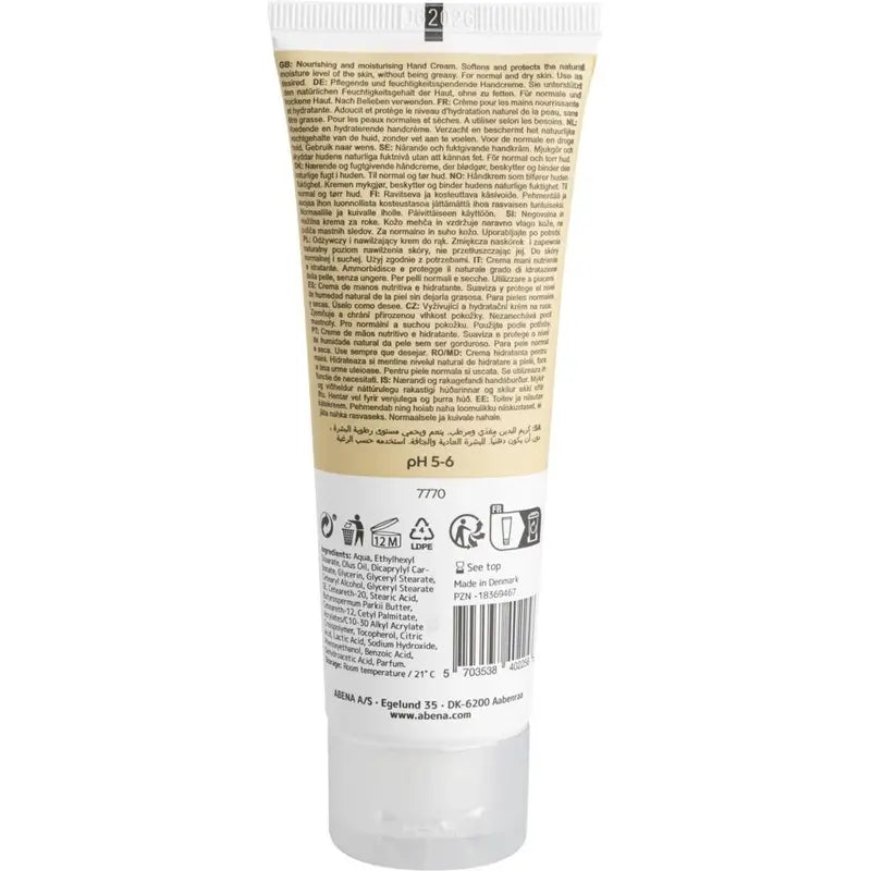 Abena Crema per le mani al 21% di lipidi, profumata, 75 ml