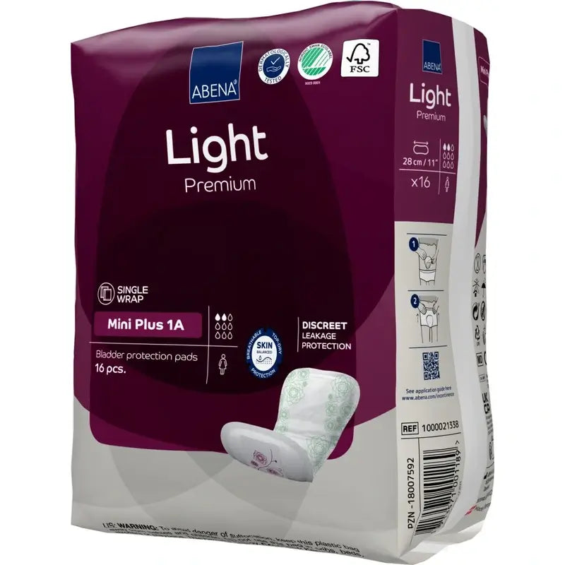 Abena Light Mini Plus 1A, 16 pezzi