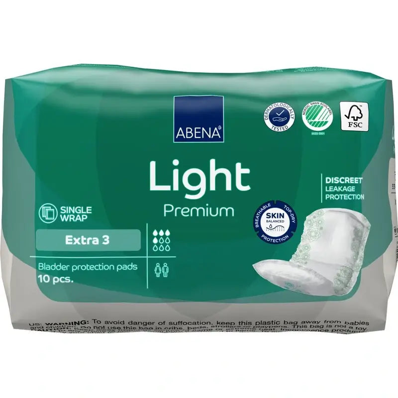 Abena Light Premium Extra 3, 10 pezzi