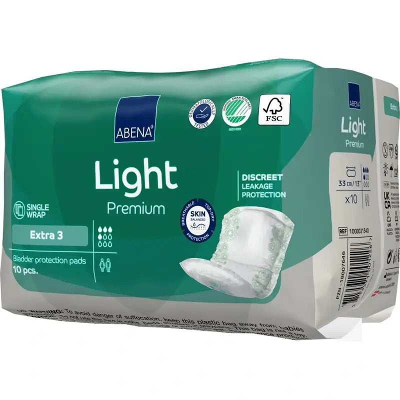 Abena Light Premium Extra 3, 10 pezzi