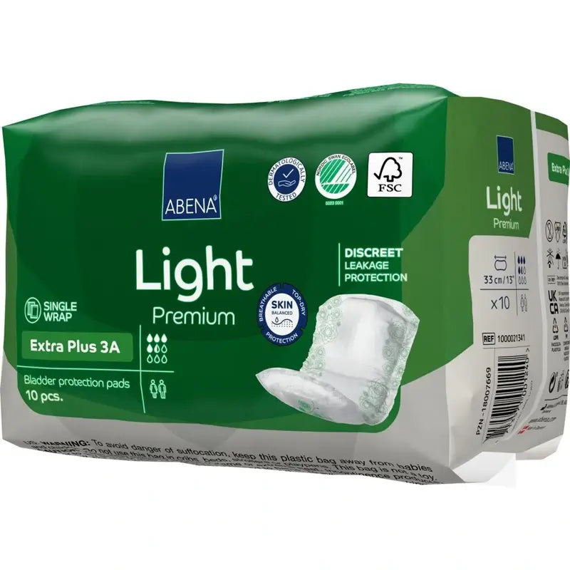 Abena Light Premium Extra Plus 3A, 10 pezzi