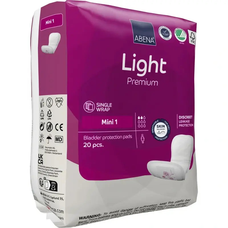 Abena Light Premium Mini 1, 20 pezzi