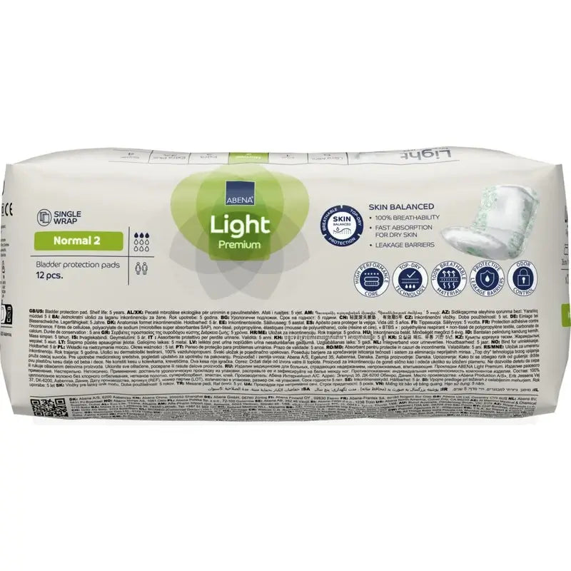 Abena Light Premium Normal 2, 12 pezzi