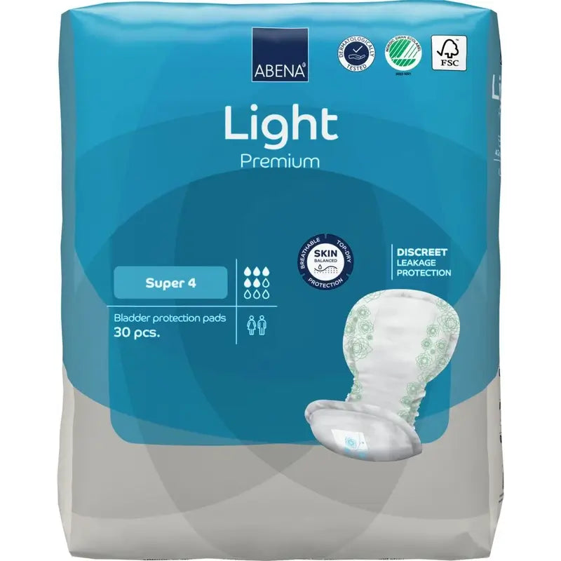 Abena Light Premium Super 4, 30 pezzi