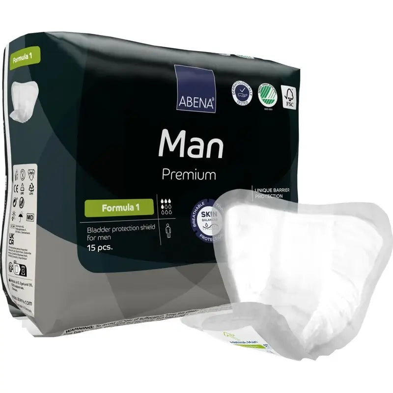 Abena Man Premium Formula 1, 15 pezzi
