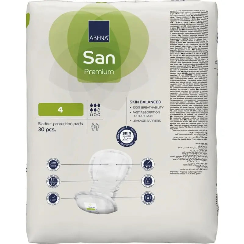Abena San Premium Taglia 4, 30 pezzi