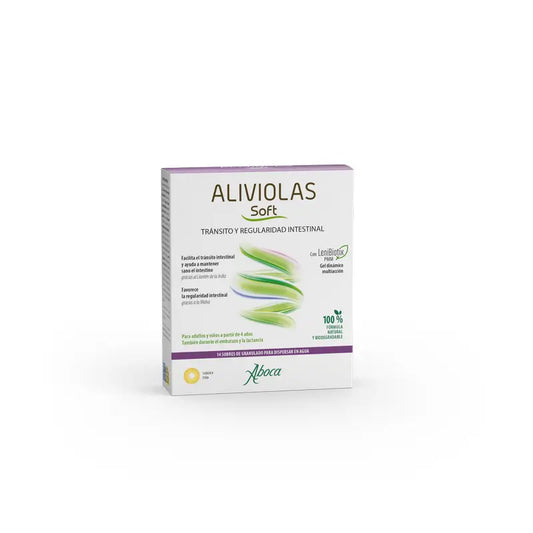 Aboca Aboca Aliviolas Soft - Transito e regolarità intestinale, 14 bustine