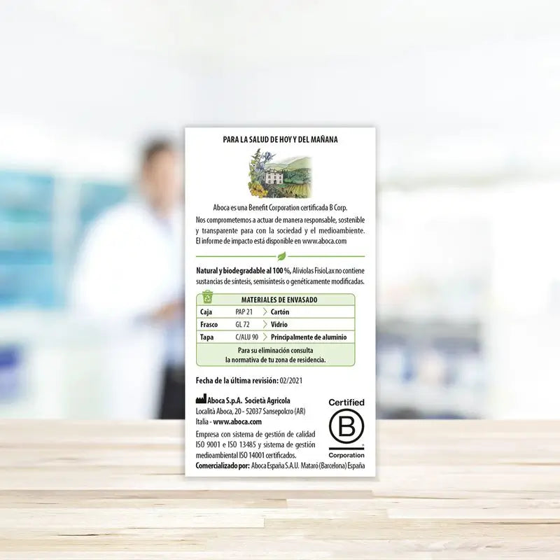 Aboca Aliviolas Fisiolax Stitichezza, 90 compresse